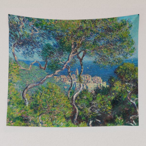 Item preview, MONET -  Bordighera (1884) By Claude Monet landscape original designed and sold by AndromedaWeb.