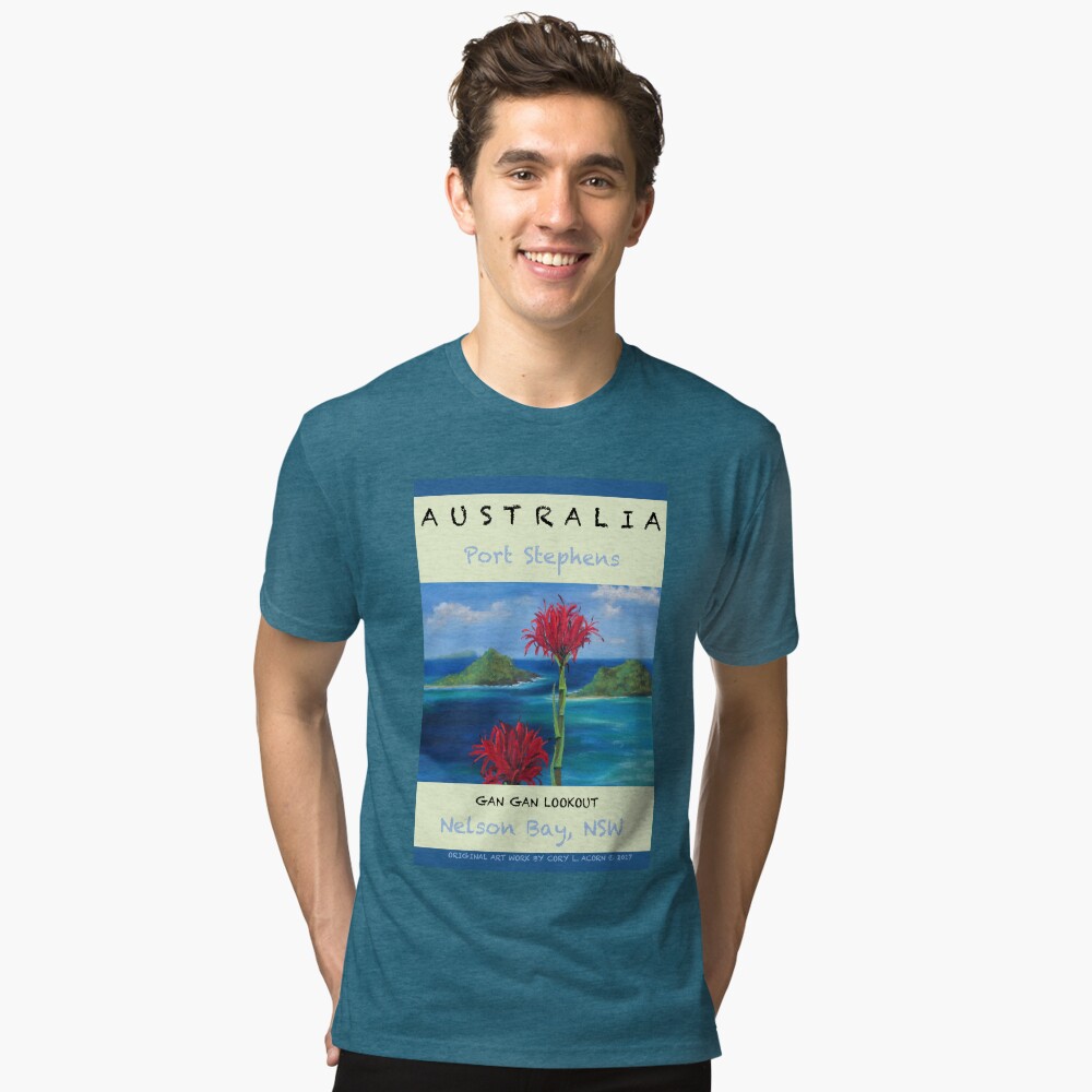 Item preview, Tri-blend T-Shirt designed and sold by CoryAcornArt.