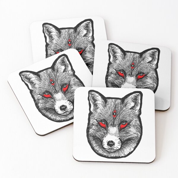 Item preview, Kitsune designed and sold by vaLeerieCurios.