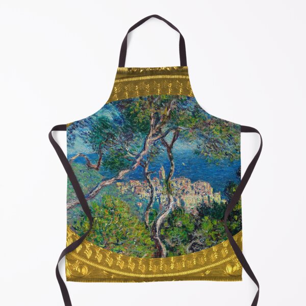 Item preview, MONET - Gold Framed Bordighera (1884) By Claude Monet thick frame designed and sold by AndromedaWeb.