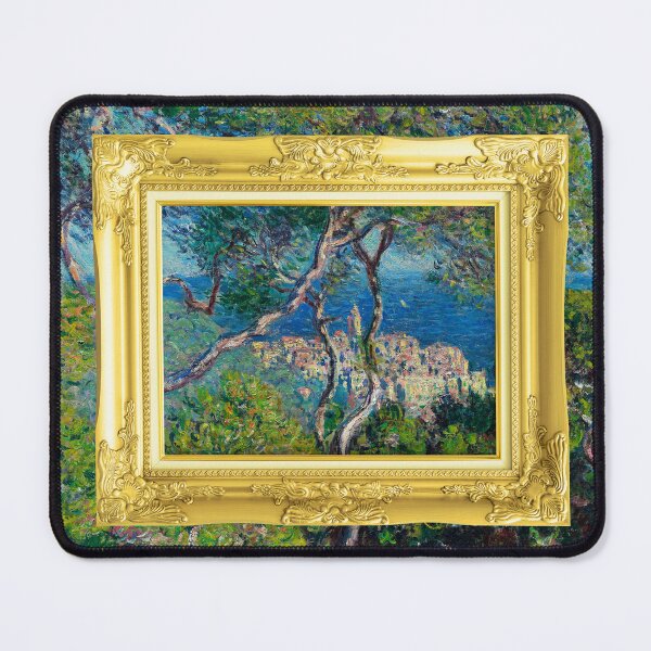 Item preview, MONET - Gold Framed Bordighera (1884) By Claude Monet designed and sold by AndromedaWeb.