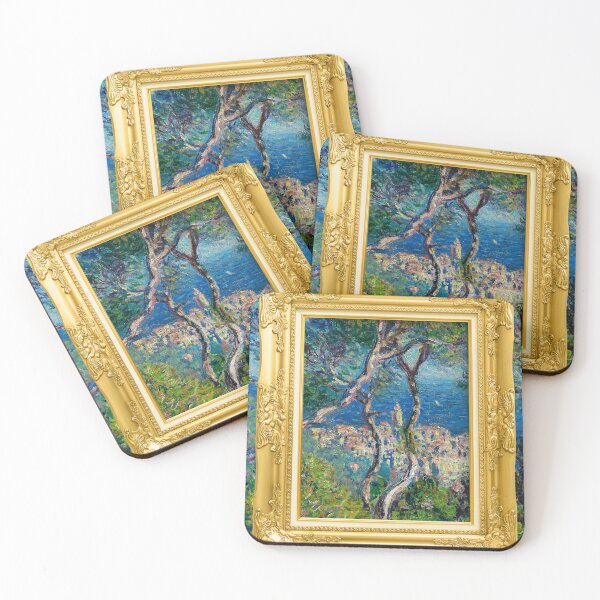 Item preview, MONET - Gold Framed Bordighera (1884) By Claude Monet designed and sold by AndromedaWeb.