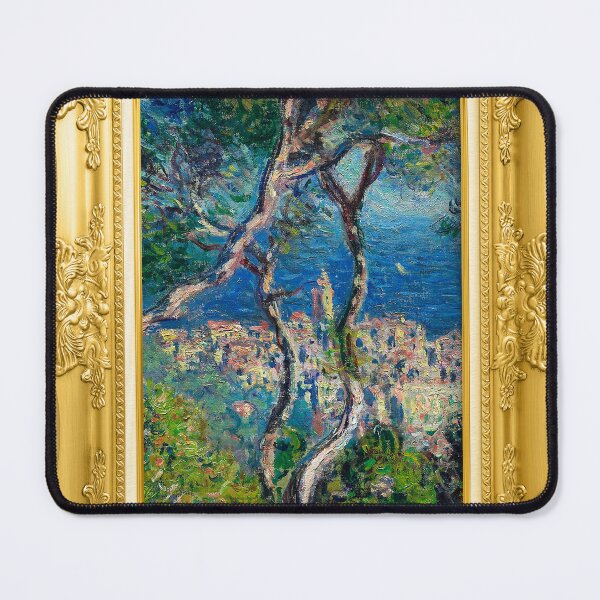 Item preview, MONET - Gold Framed Bordighera (1884) By Claude Monet designed and sold by AndromedaWeb.