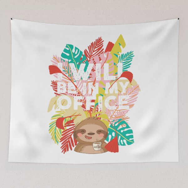 Item preview, I Will Be In My Office designed and sold by chillaxcats.