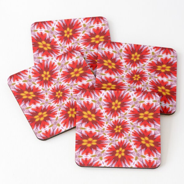 Item preview, Red Floral Pattern designed and sold by Patternflower.