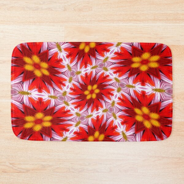 Item preview, Red Floral Pattern designed and sold by Patternflower.