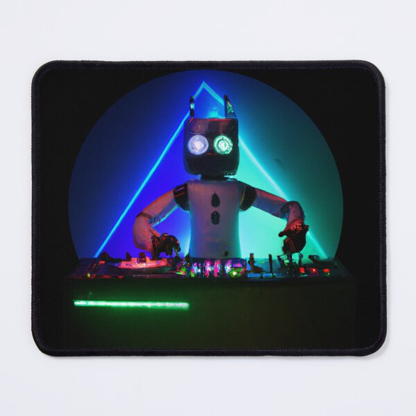 Item preview, Dj neon robot designed and sold by deTab.