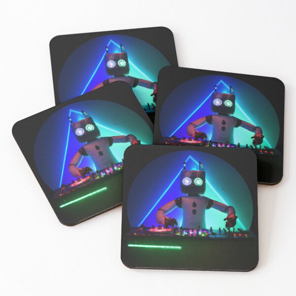Item preview, Dj neon robot designed and sold by deTab.