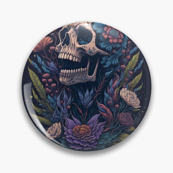 Item preview, Skull&Flower designed and sold by karasindesign.