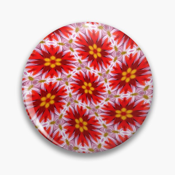 Item preview, Red Floral Pattern designed and sold by Patternflower.