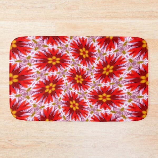 Item preview, Red Floral Pattern designed and sold by Patternflower.
