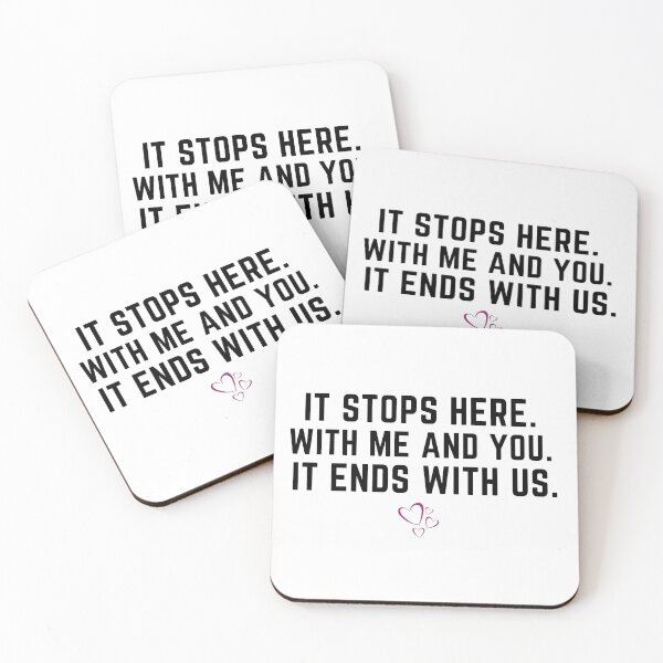 Item preview, It Ends With Us  designed and sold by OverNinthCloud.