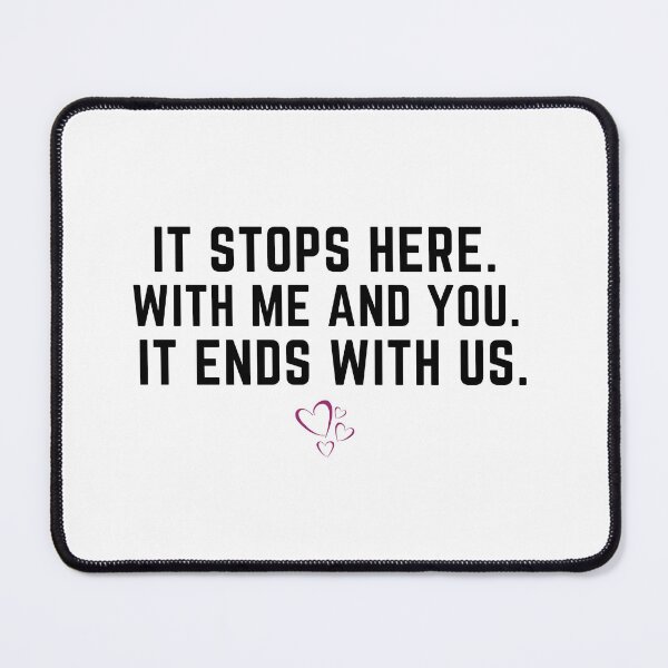 Item preview, It Ends With Us designed and sold by OverNinthCloud.