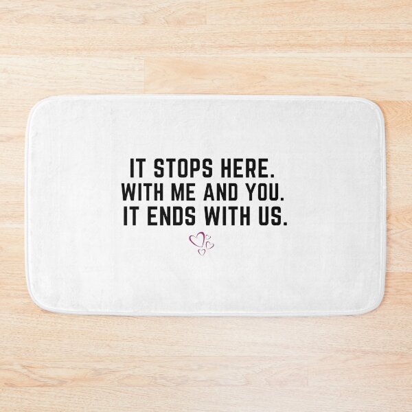 Item preview, It Ends With Us  designed and sold by OverNinthCloud.