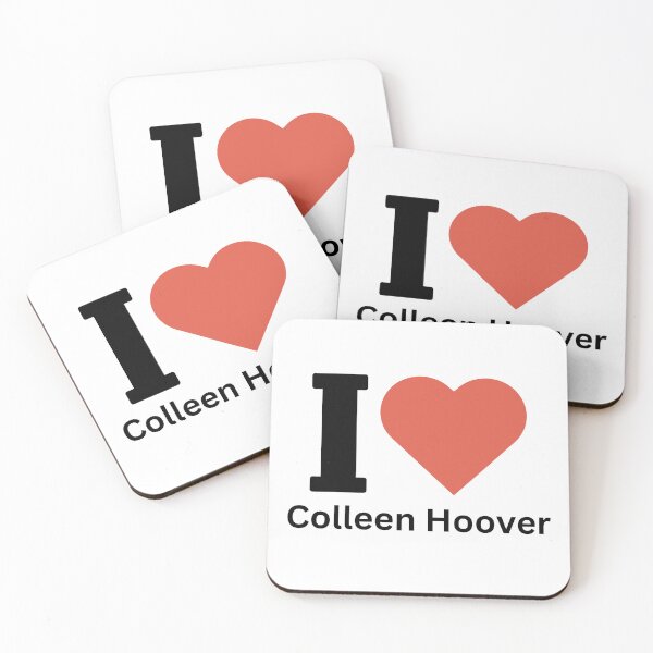 Item preview, I love Colleen Hoover designed and sold by OverNinthCloud.