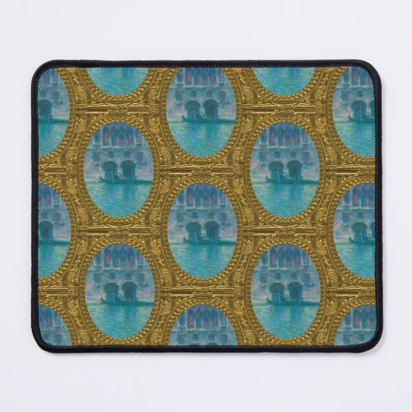 Item preview, MONET - Golden Frame Palazzo da Mula, Venice (1908) by Claude Monet  designed and sold by AndromedaWeb.