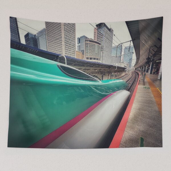 Item preview, Tohoku Shinkansen at Tokyo Station, June 2023. designed and sold by Mark Higgins.