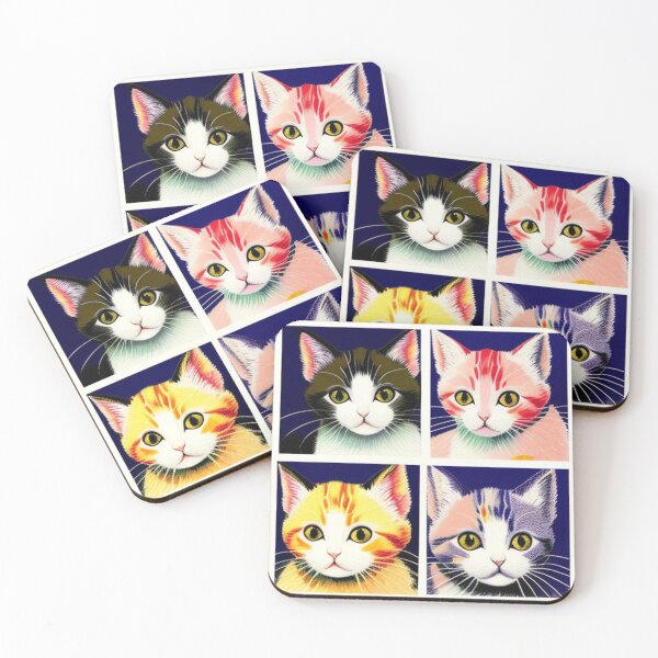 Artikelvorschau, Kitty collage entworfen und verkauft von Roxburylane.