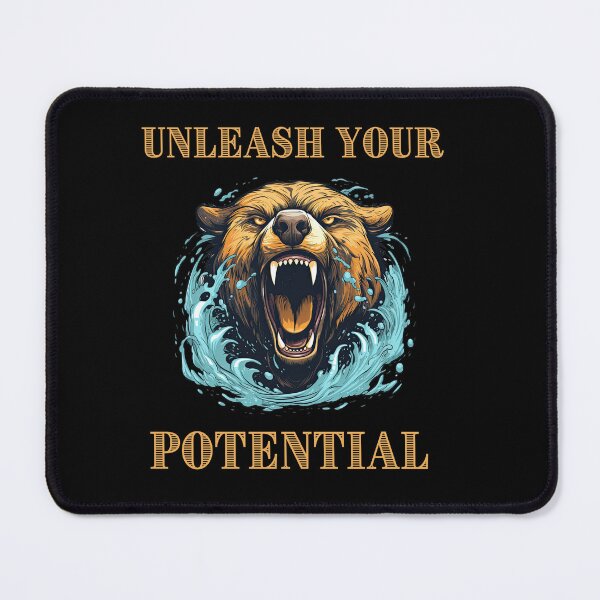 Item preview, Unleash your potential bear designed and sold by RahyasDesign.
