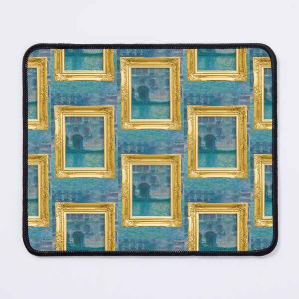 Item preview, MONET - Golden Frame Palazzo da Mula, Venice (1908) by Claude Monet  designed and sold by AndromedaWeb.