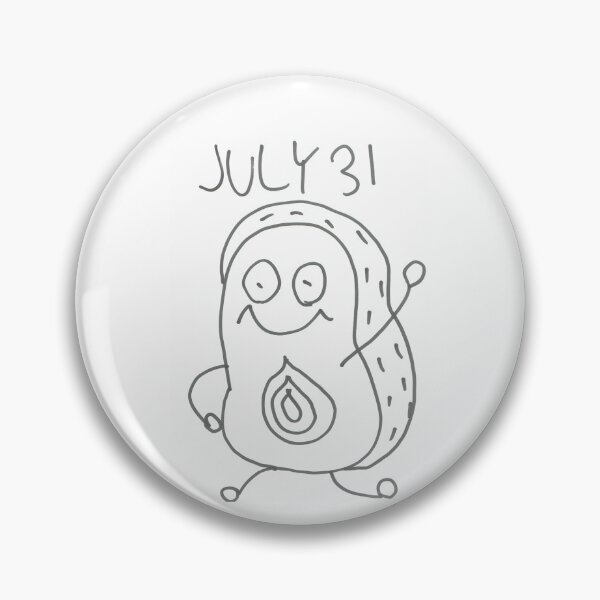 Item preview, JULY 31th National Avocado Day JULY 31 designed and sold by DondokoDonta.