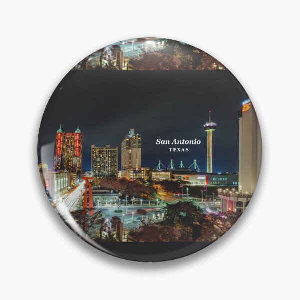 Item preview, San Antonio, Texas - Downtown San Antonio Skyline & Landmarks designed and sold by leemcnut.
