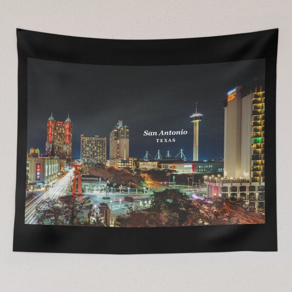 Item preview, San Antonio, Texas - Downtown San Antonio Skyline & Landmarks designed and sold by leemcnut.