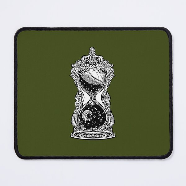 Item preview, Decorative antique hourglass with stars and moon illustration. designed and sold by camvbmusoo0.