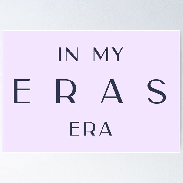 Item preview, In My Eras Era designed and sold by FynnFDesign.