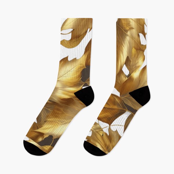 Item preview, Golden leaves pattern designed and sold by IDstore.