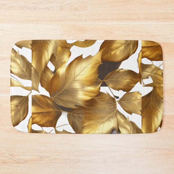 Item preview, Golden leaves pattern designed and sold by IDstore.