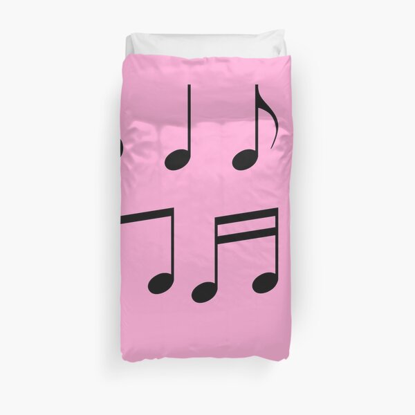 music notes music Duvet Cover