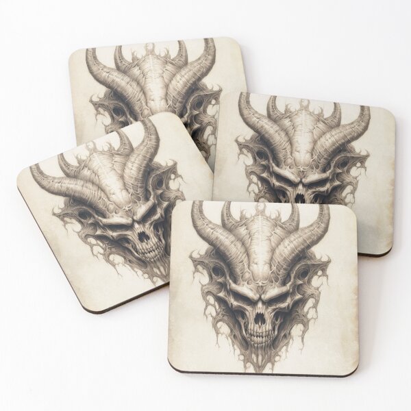 Item preview, LI Merx - Oron's Skull / Skulls designed and sold by Laticis Imagery.