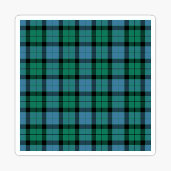 Item preview, Tartan, clan, MacKay tartan blue, geen, black colours. Scottish Plaid pattern. Checkered pattern. designed and sold by iclipart.