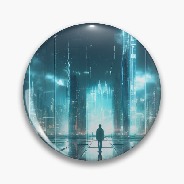 Item preview, near-future city designed and sold by AI-G-I-.