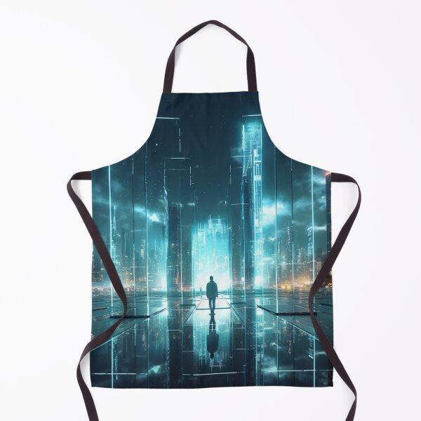 Item preview, near-future city designed and sold by AI-G-I-.