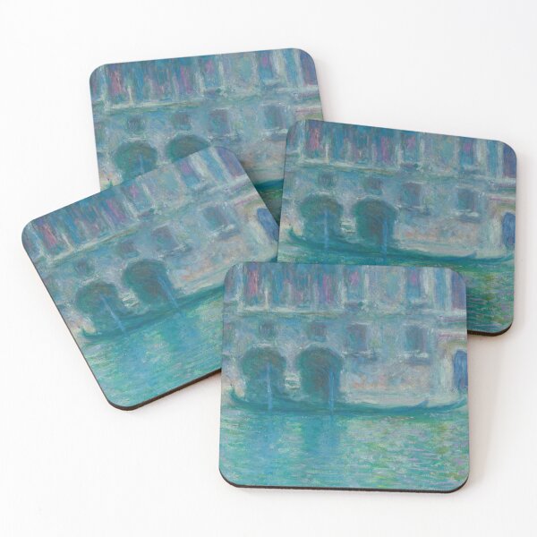 Item preview, MONET - Palazzo da Mula, Venice (1908) by Claude Monet Portrait designed and sold by AndromedaWeb.