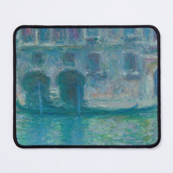 Item preview, MONET - Palazzo da Mula, Venice (1908) by Claude Monet Portrait designed and sold by AndromedaWeb.