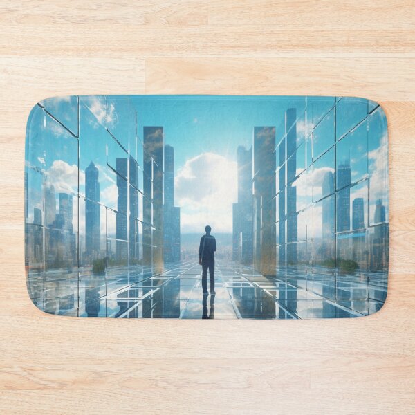 Item preview, Urban city in matrix designed and sold by AI-G-I-.