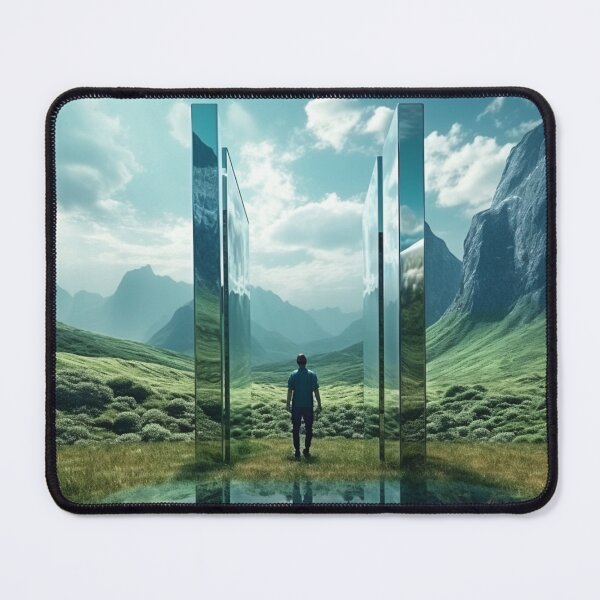 Item preview, Hiking to the Mountain designed and sold by AI-G-I-.