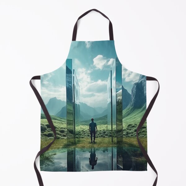 Item preview, Hiking to the Mountain designed and sold by AI-G-I-.