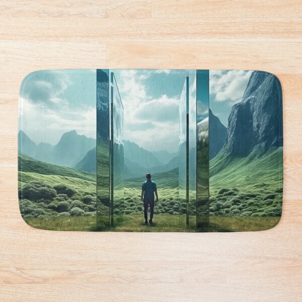 Item preview, Hiking to the Mountain designed and sold by AI-G-I-.