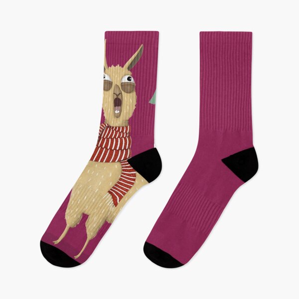Item preview, Christmas holiday Llama 	 	 designed and sold by uuzudoplg42.