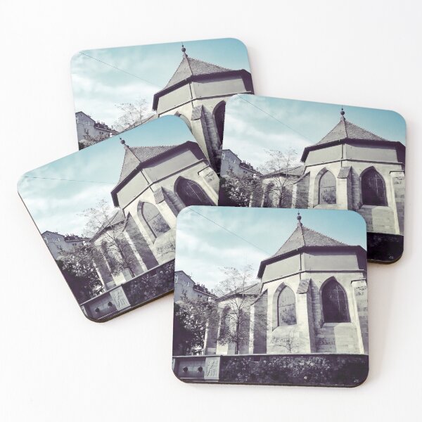 Item preview, Monochrome Print of Geneva Cathedral: A Celebration of Beauty in Simplicity designed and sold by Oh Halo Berry.