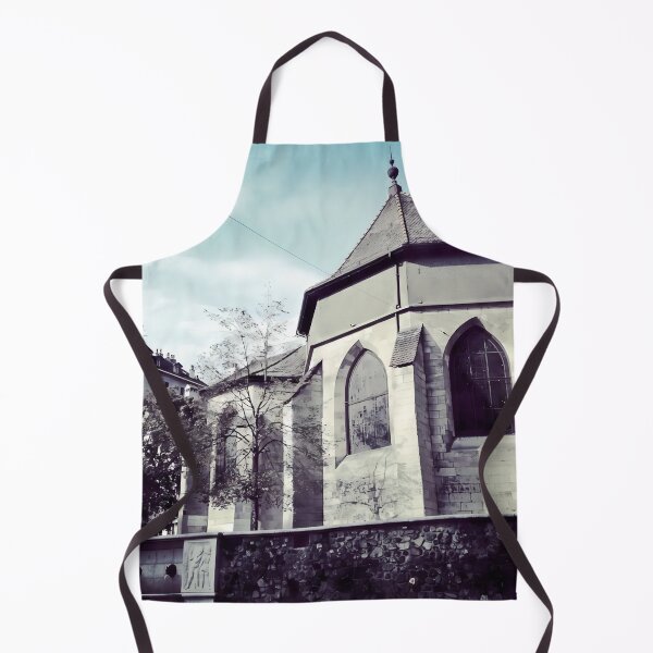 Item preview, Monochrome Print of Geneva Cathedral: A Celebration of Beauty in Simplicity designed and sold by Oh Halo Berry.