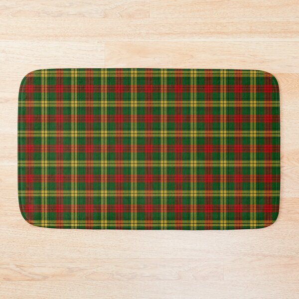 Item preview, Tartan, clan, MacMillan tartan, green, red, yellow, black colours. Scottish Plaid pattern. Checkered pattern. designed and sold by iclipart.