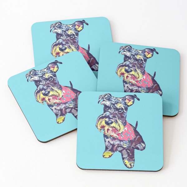 Item preview, Miniature Schanuzer - gouache (Personalized design - Nina) designed and sold by ColourfulTimes.