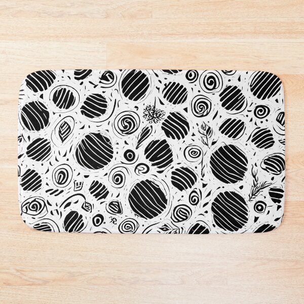 Item preview, Circle Black Doodle Art - Playful and Intricate Designs designed and sold by cocomikozza.