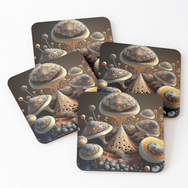 Item preview, Multi-Dimensional Mushrooms designed and sold by MaisonEdwarn.