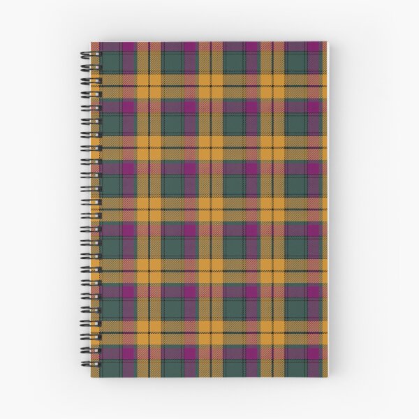 Item preview, Tartan, clan, MacMillan tartan, teal, orange, purple, black colours. Scottish Plaid pattern. Checkered pattern. designed and sold by iclipart.